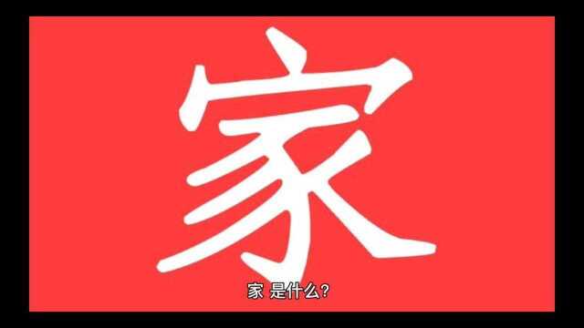 家是什么?