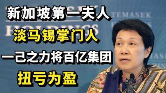 新加坡第一夫人何晶:淡马锡掌门人,一己之力将百亿集团扭亏为盈