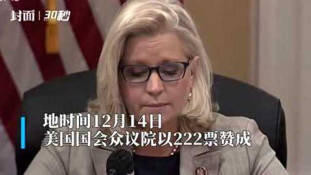 30秒丨美国会众议院同意将前白宫办公厅主任梅多斯移交司法部处理