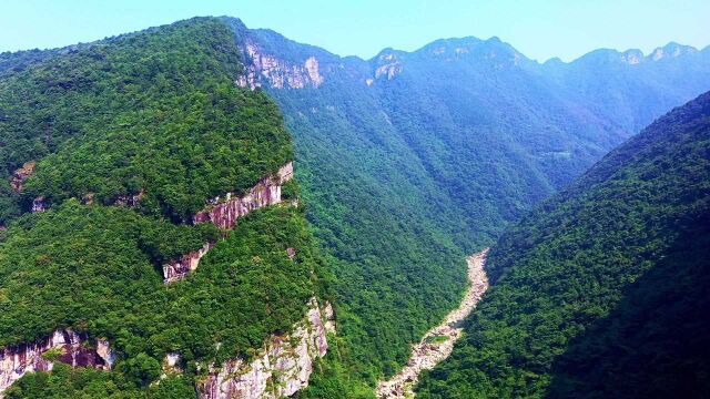 汝城江背山大峡谷