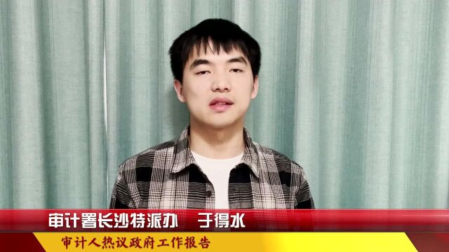 审计人热议政府工作报告——审计署长沙办于得水