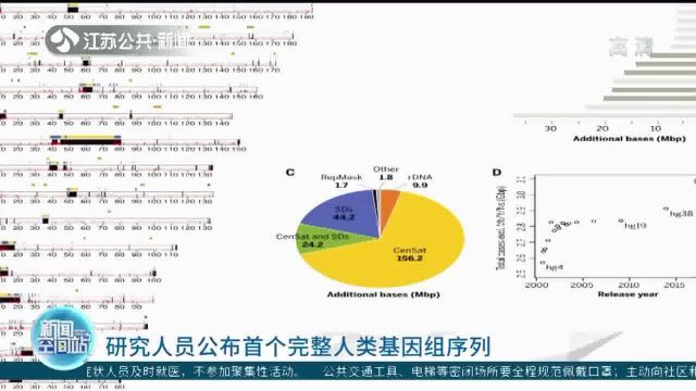 研究人员公布首个完整人类基因组序列