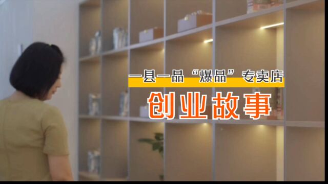 助力乡村振兴 一县一品“爆品”专卖店创业故事