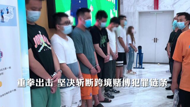 远安公安打掉一跨境网络赌博犯罪团伙