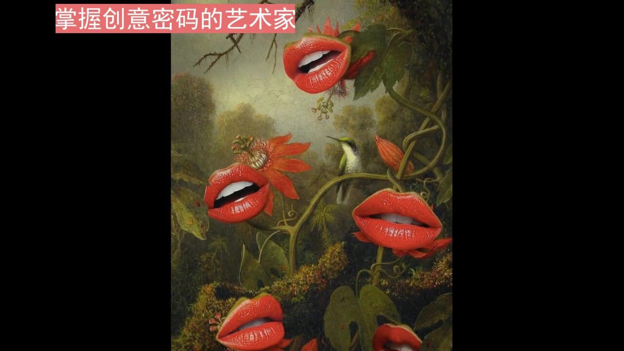 掌握创意密码的艺术家,混搭的作品,让人看了直挠头