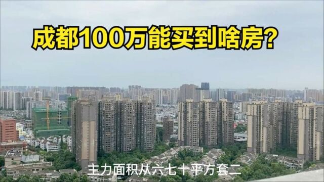 成都安家计划(一),100万能买到啥房?城北头号睡城大丰全解析