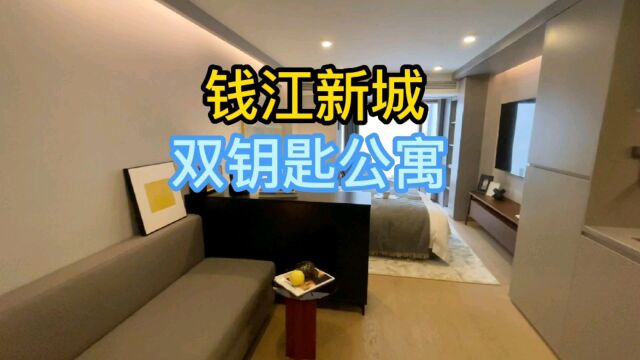 杭州市中心钱江新城最后的LOFT/双钥匙公寓