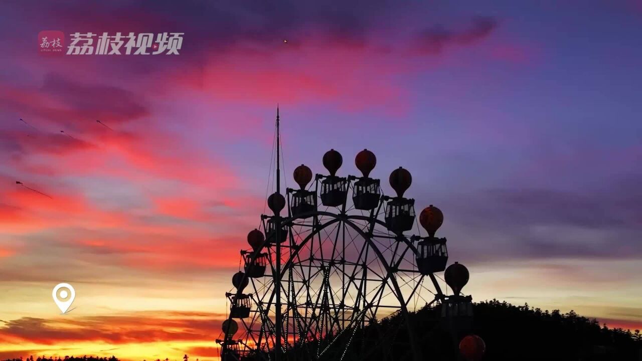 夏日限定!南京天空连续两日现大片粉色晚霞