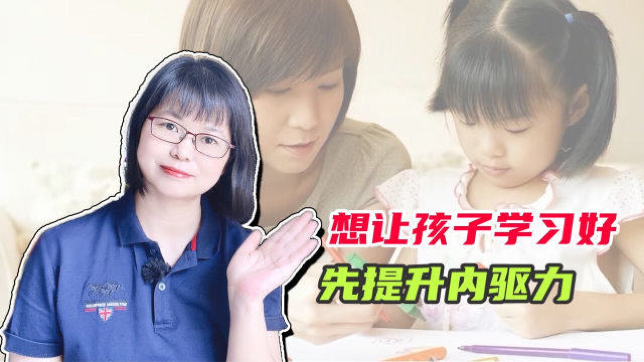 北大妈妈经验:学习不能靠“逼”!父母做好3点,唤醒孩子内驱力