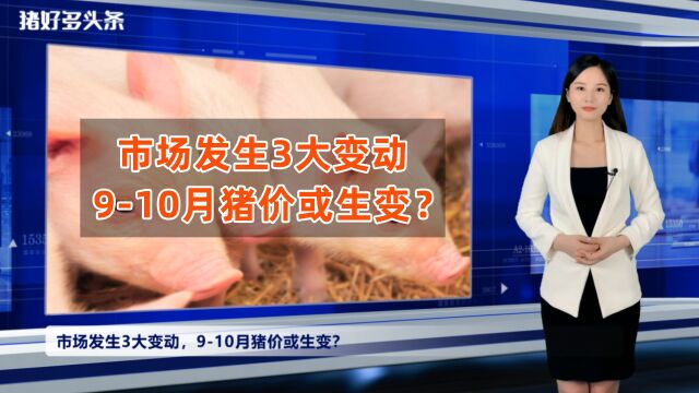 饲料再涨300元/吨!业内:市场发生3大变动,910月猪价或生变?