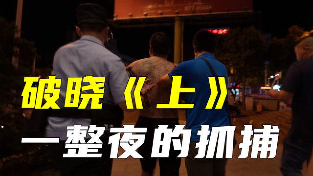 一整夜的抓捕!《破晓》上集