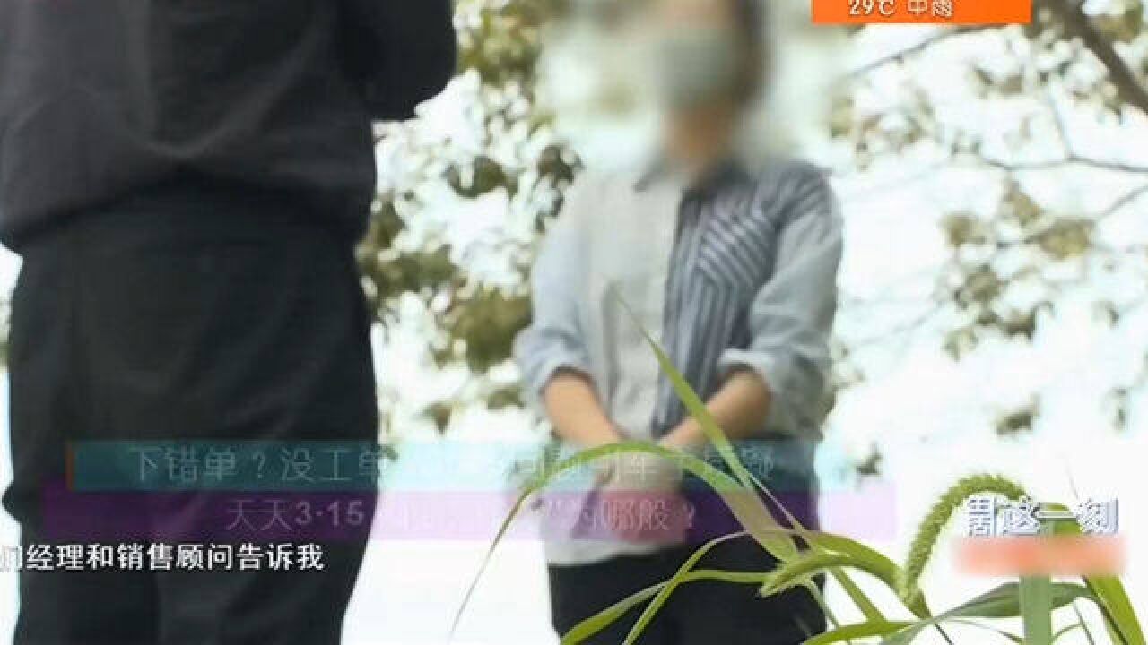 下错单?没工单?诸多问题引车主质疑