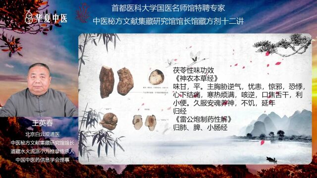 王迎春方剂十二讲 苓苷五味姜辛汤