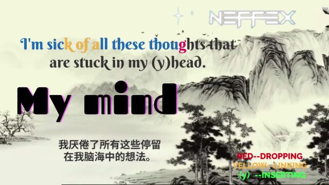 NEFFEX  My mind [CopyrightFree ] | 听歌学英语 | 英语学习 | 英语口语 | Learn English