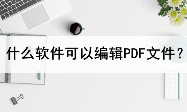 什么软件可以编辑PDF文件?分享一种好用工具