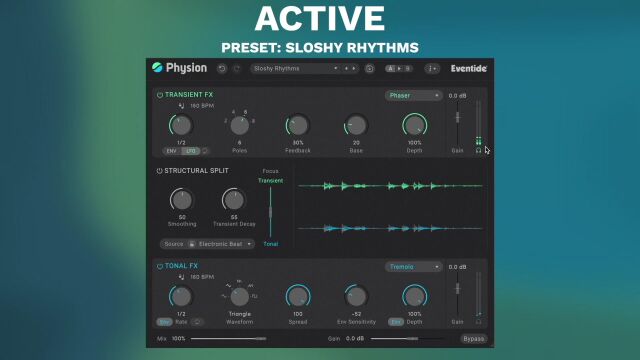 Eventide Physion Mk II 插件预设演示