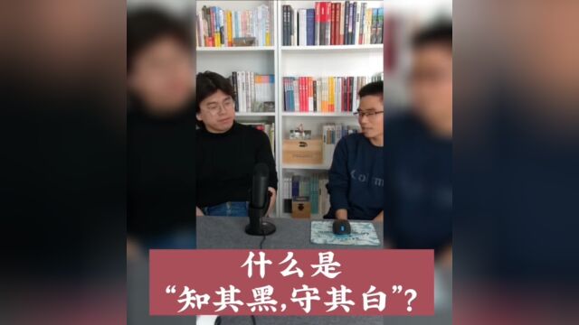 萧三郎和小木屋CEO对谈曾国藩:怎么理解“知其黑,守其白”?#曾国藩