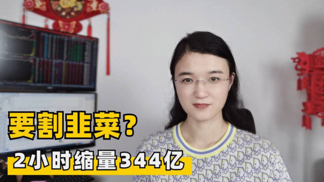 狂缩344亿要割韭菜?A股32年事实证明追涨杀跌必输,得罪人也要说