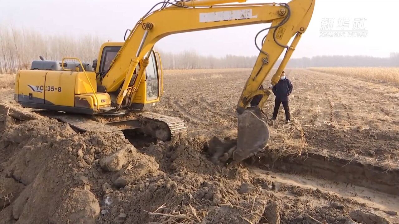 吉林梨树:抢抓有利时节推进农田水利基本建设