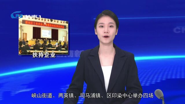 面对面为企业送“政策包” 实打实助企业“上规模”