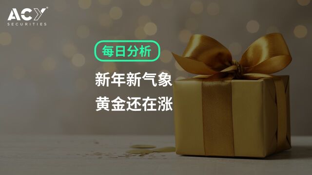 【ACY证券】新年新气象,黄金还在涨