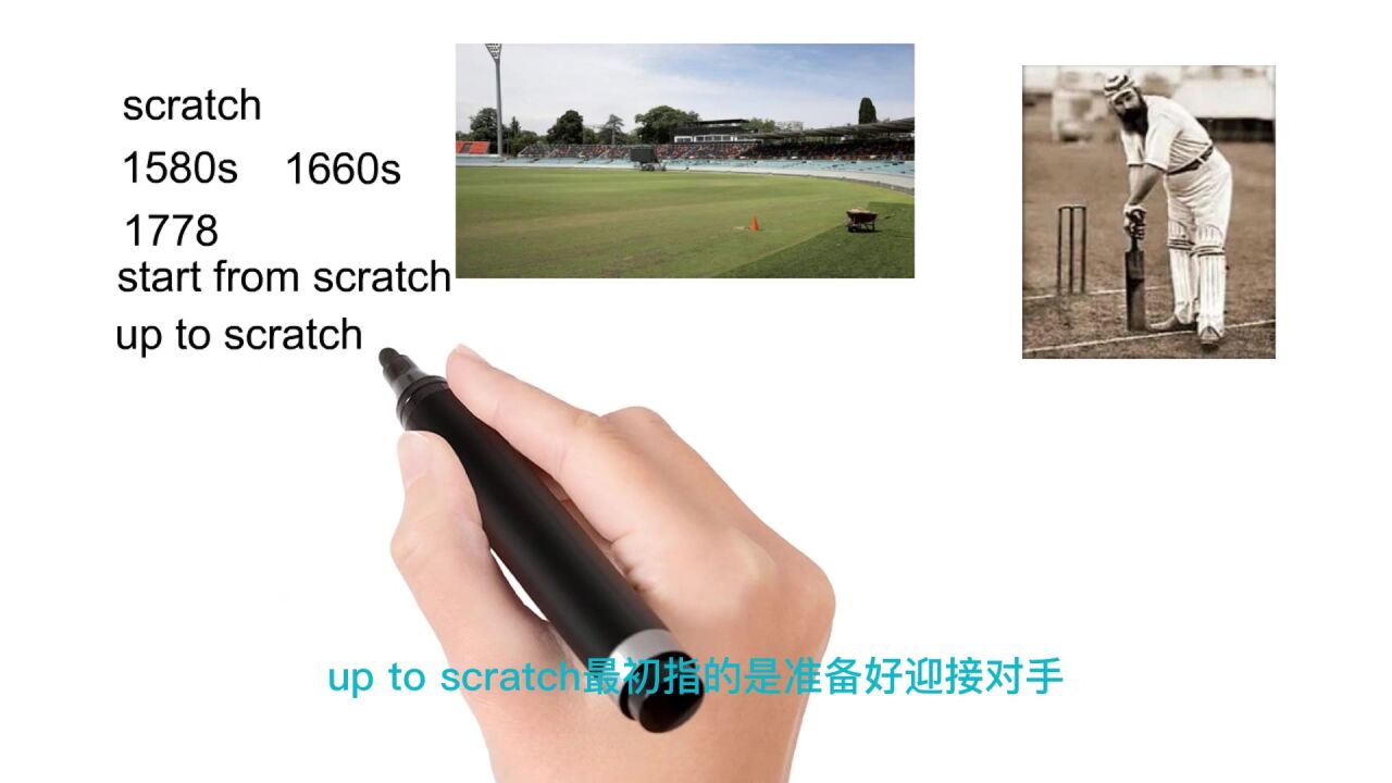 英语思维解密,为什么up to scratch表示达到标准,轻松学英语