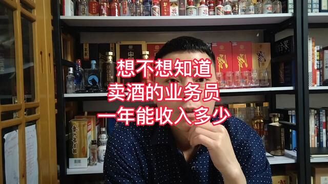 想不想知道,卖酒的业务员,一年能收入多少#业务员 #烟酒店 #经销商 #酒 #白酒