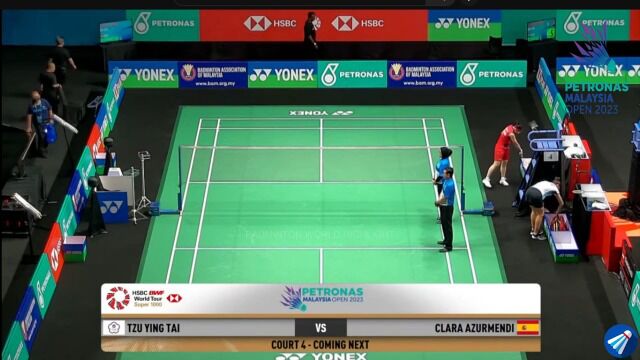 Tai Tzu Ying vs Clara Azurmendi l R 32 l PETRONAS MALAYSIA OPEN 2023