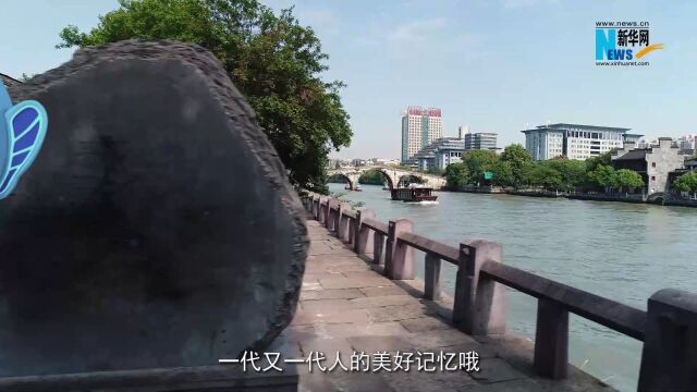 亚运遇上“世遗”丨宸宸向京杭大运河Say“hihi”