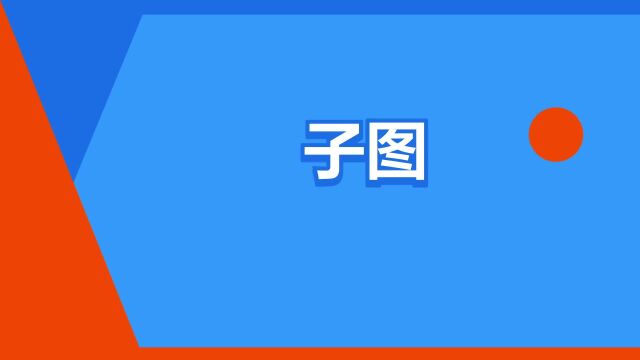 “子图”是什么意思?