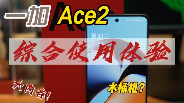 中端机卷疯了?水桶机一加Ace2令友商降价促销