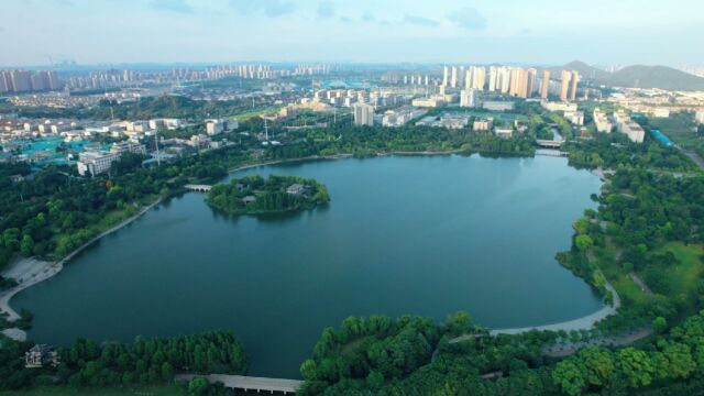 徐州市孤山水库美丽景色