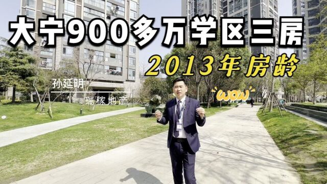 静安区中环内学区房, 2013年房龄9xxW,买到精装修三房就很划算