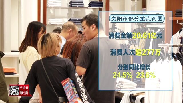 双节期间贵州省消费金额超420亿元 同比增长近3成