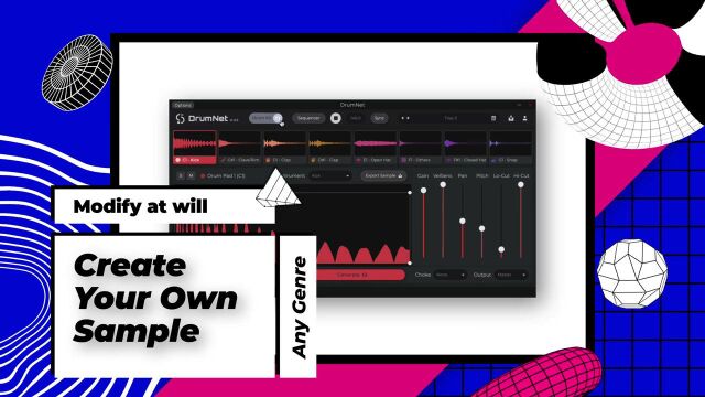 Introducing DrumNet AIpowered drum machine plugin