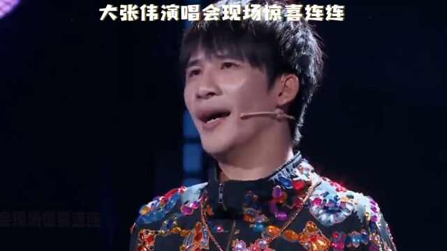 大张伟演唱会惊喜连连