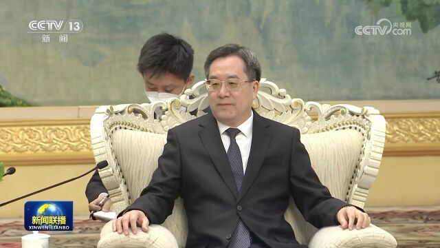 丁薛祥会见联合国气候变化迪拜大会候任主席苏尔坦