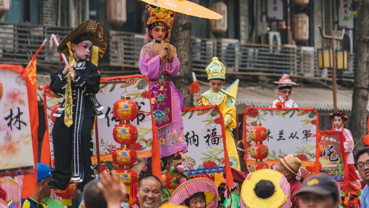 三月三游飘色不只沙湾,来看市区海珠黄埔古村,5年来首复办