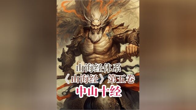 山海经第五卷:中山十经:这是一个神奇又奇葩的地方1