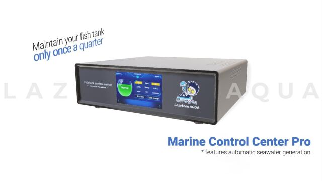 Lazybone Marine Control Center Pro, maintain your fish tank once a quarter