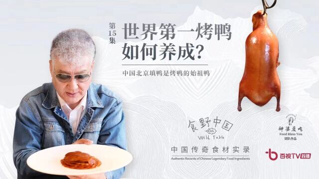 《食野中国 Wild Table》第15集:世界第一烤鸭如何养成? 中国北京填鸭是烤鸭的始祖鸭