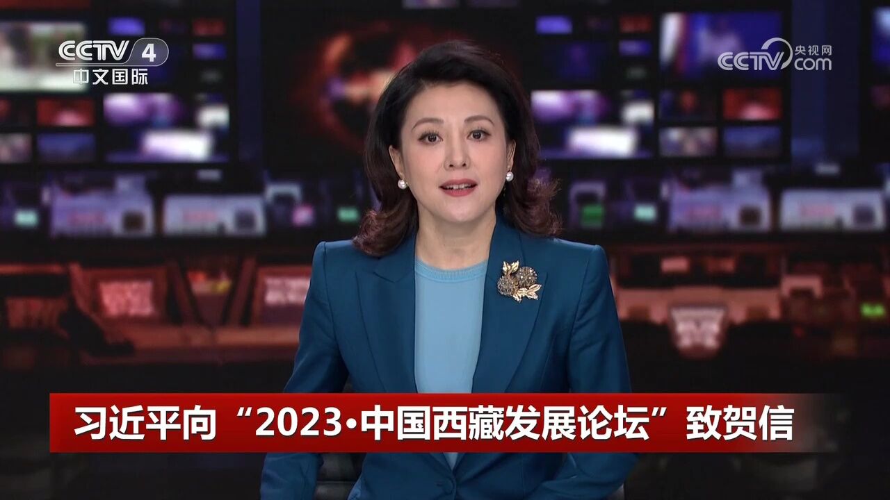 习近平向“2023ⷤ𘭥›𝨥🨗发展论坛”致贺信