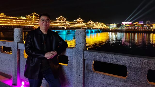 故乡的原风景,我的家乡芷江夜色