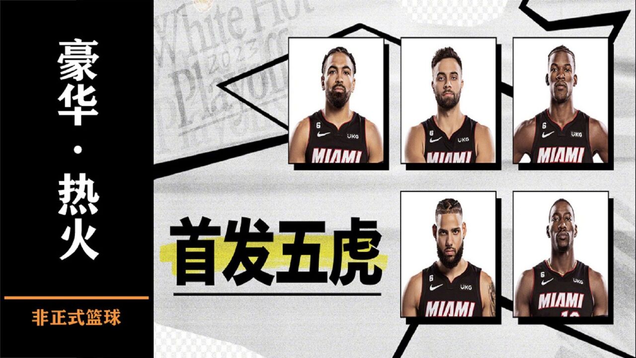 强大的迈尔密热火,剑指NBA总冠军!