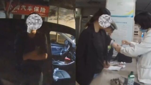 女子醉驾被查想夺执法记录仪自拍,被交警拒绝魔性大笑:自拍漂亮点