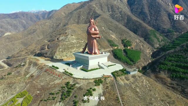 关羽老家山西运城,花两个亿建造一尊世界最大关公铜像,壮观!