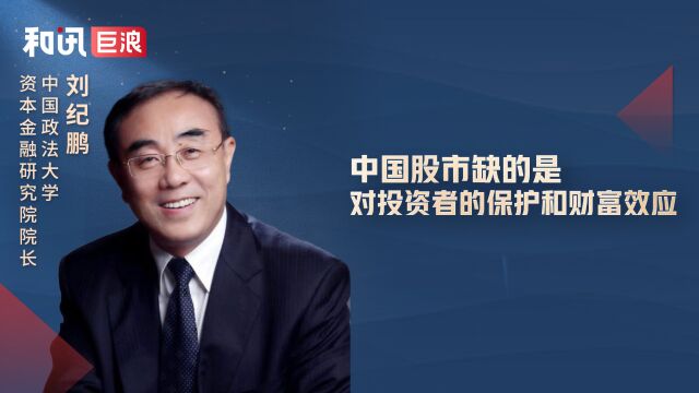 刘纪鹏:股市不缺发行者和融资者,缺的是对投资者的保护和财富效应