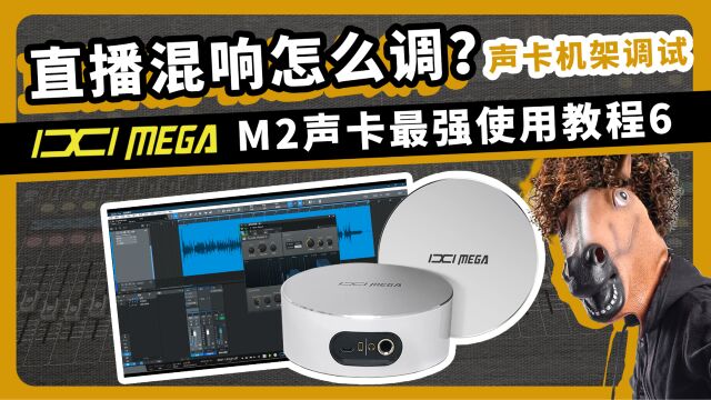 直播混响怎么调? 声卡机架调试 ixi m2 声卡最强使用教程 第6集 愤怒的调音师