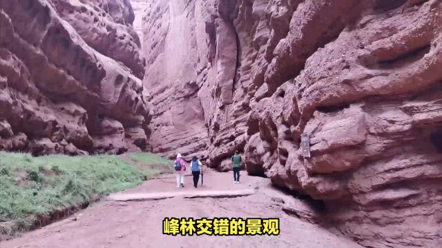 张掖平山湖大峡谷:万山竞秀的自然风景区!