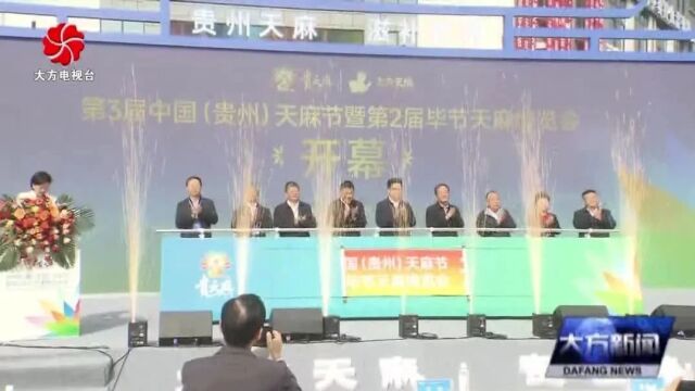 第3届中国(贵州)天麻节暨第2届毕节天麻博览会在大方县开幕